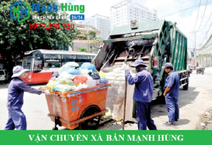 Đơn vị thu gom rác thải thải sinh hoạt tại HCM.