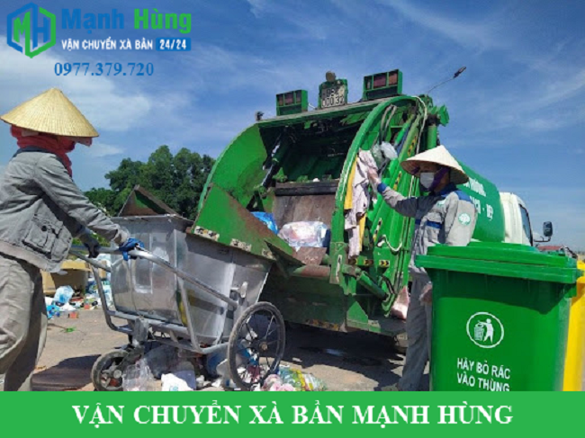 Đơn vị thu gom, xử lý rác thải an toàn.