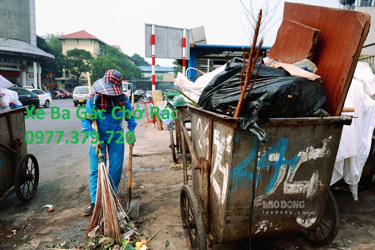 Xe Ba Gác Chở Rác Quận 10 Sạch Sẽ, Giá Tốt