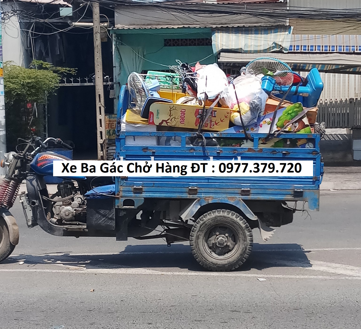 Xe Ba Gác Chở Hàng Quận Bình Tân