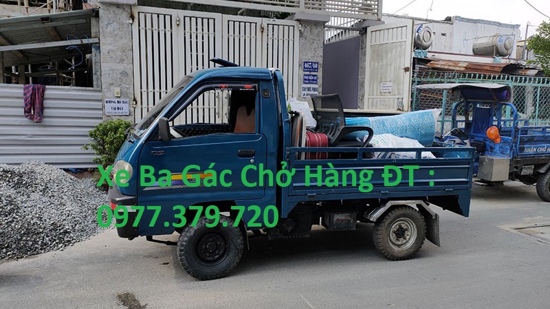 Xe Ba Gác Chở Hàng Tại Quận 12