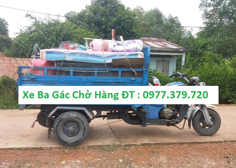 Xe Ba Gác Chở Hàng Tại Quận Bình Tân
