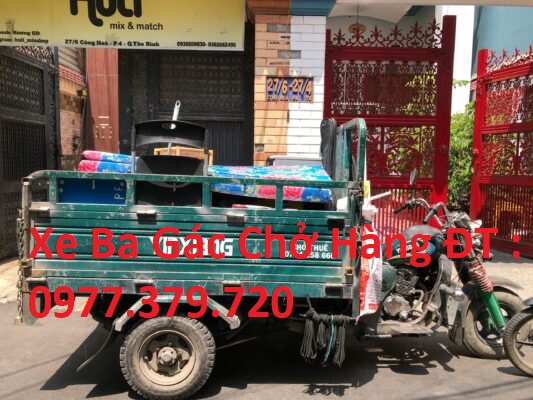 Xe Ba Gác Chở Hàng Tân Phú