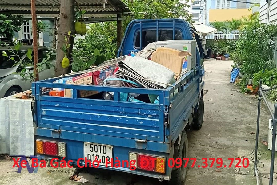 Xe Ba Gác Chở Hàng ở Quận Tân Phú