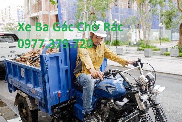 Xe Ba Gác Chở Rác Quận 10 