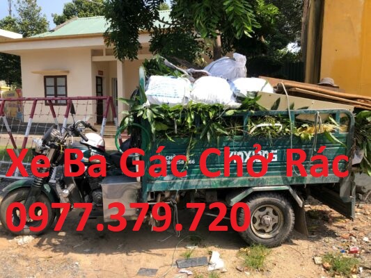 Xe Ba Gác Chở Rác Tại Quận Phú Nhuận