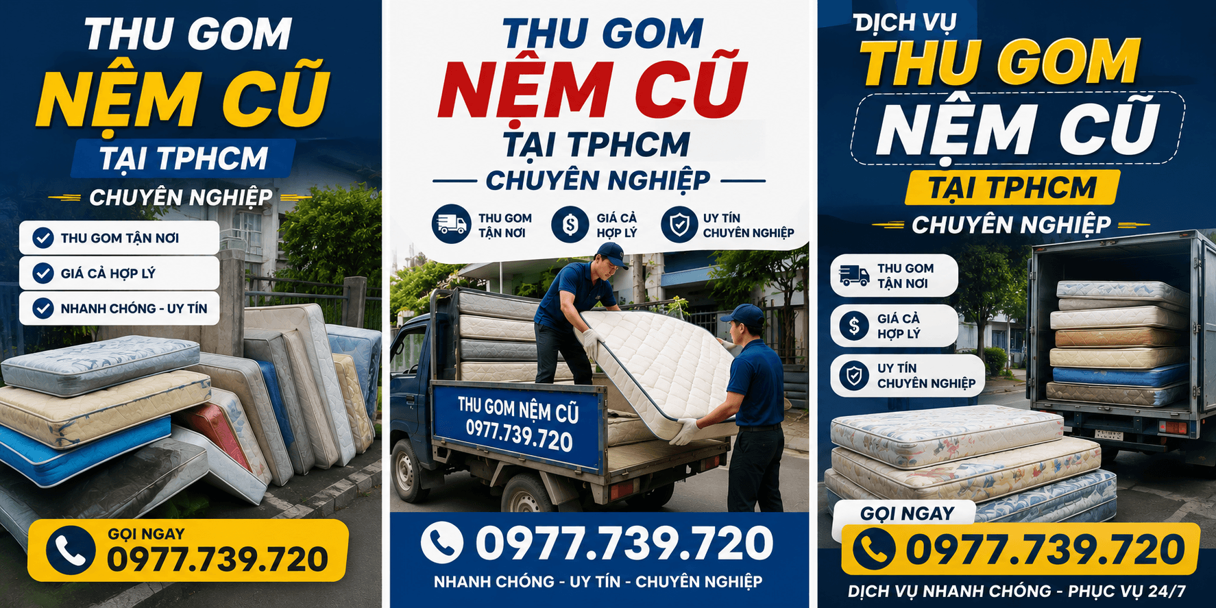 Thu Gom Nệm Cũ Tại TPHCM