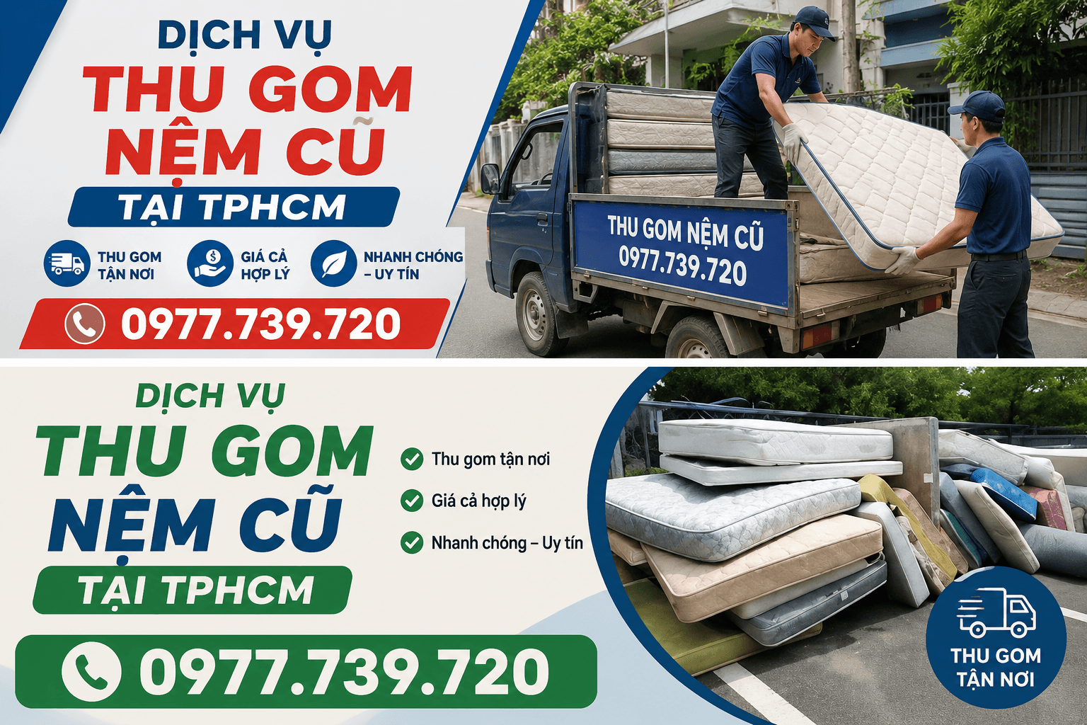 Thu Gom Nệm Cũ Tại TPHCM